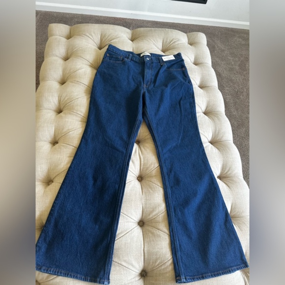 Abercrombie & Fitch Blue Flare Jeans